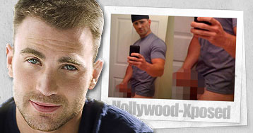 Chris Evans Caught Nude